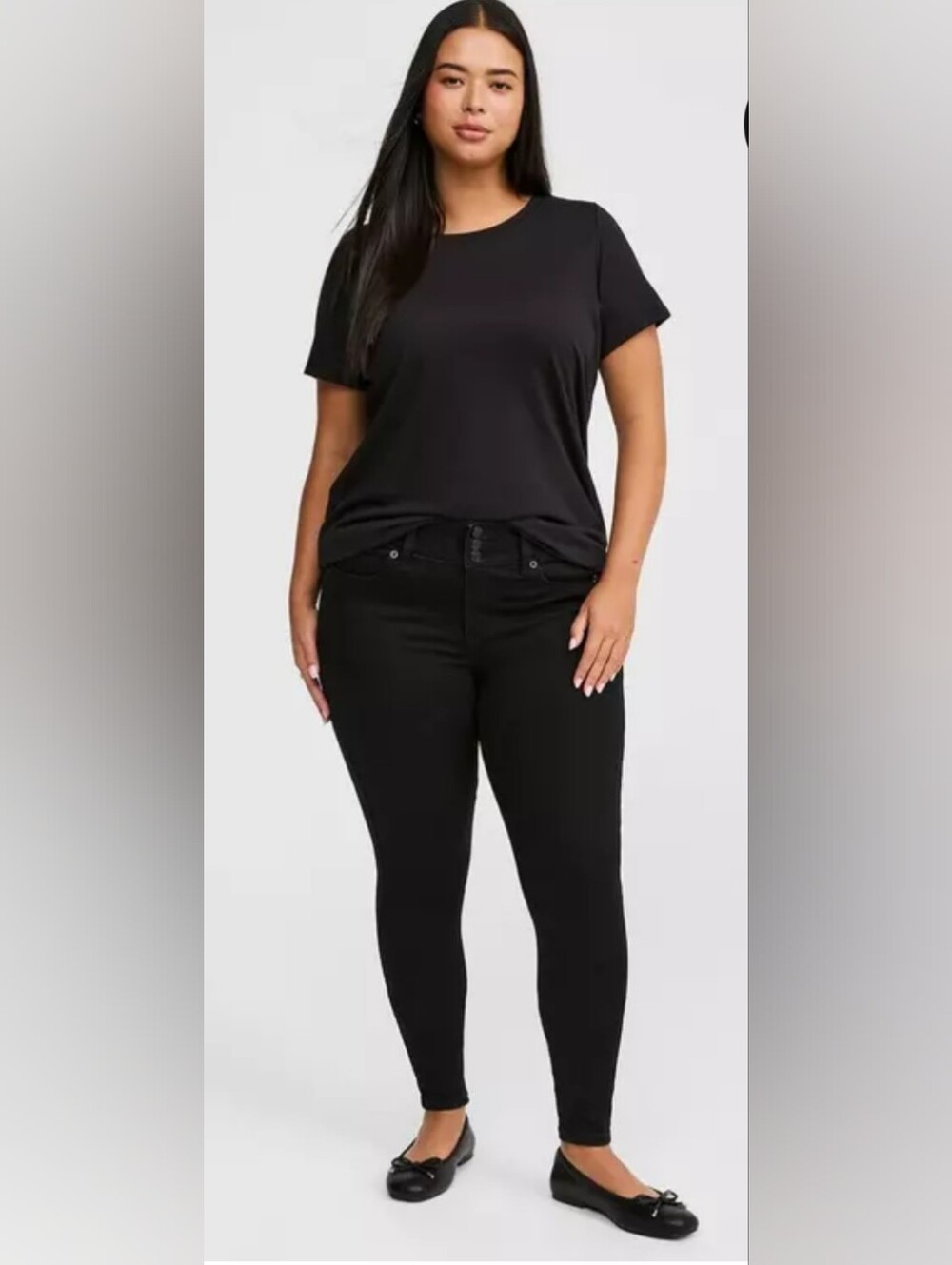 Torrid High Rise Black Jegging Skinny Jeans Size 16R